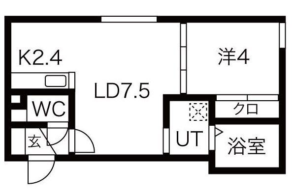 プリオール千歳の間取り