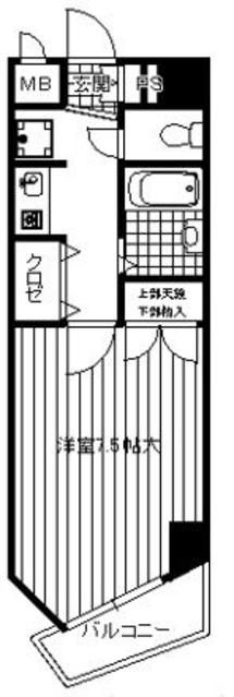 ライオンズマンションキャンパスシティ香椎の間取り