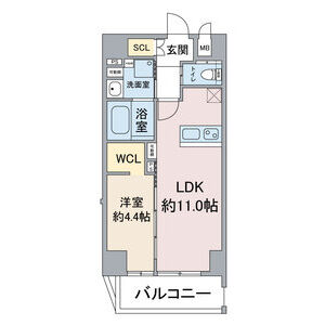 BLESTON COURT MIZUHOUNDOJOHIGASHIの間取り