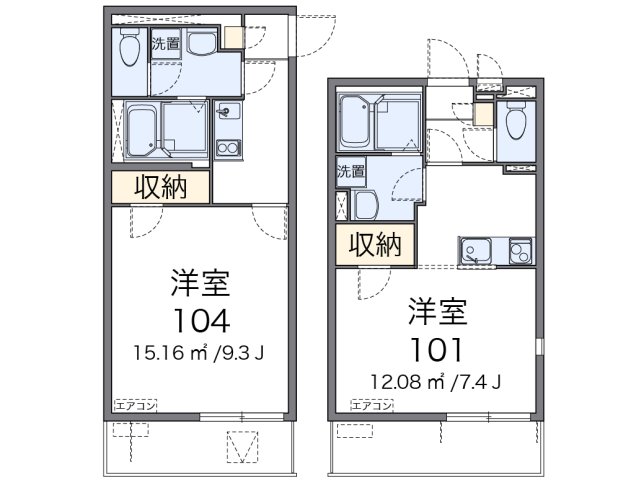 グラードの間取り