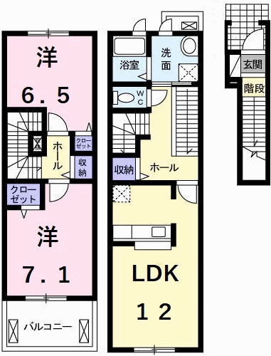 アライブレジデンス志の間取り