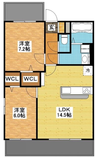 modern palazzo 文教の間取り