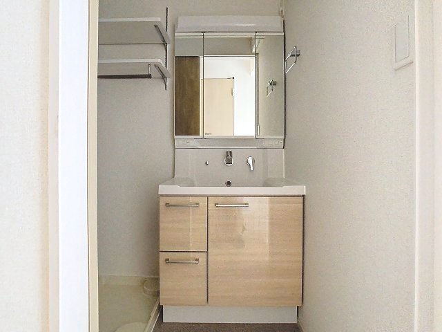 洗面設備　2025年7月撮影※現況を優先します。