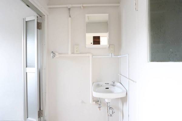 洗面設備　ビレッジハウスの同一物件・同一タイプの間取りの写真です