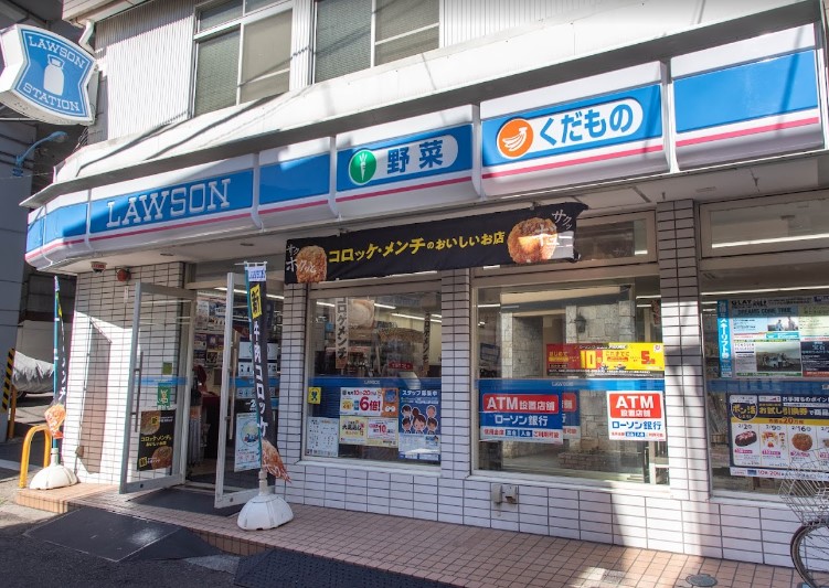 コンビニ　ローソン 杉並阿佐ヶ谷南三丁目店（コンビニ）まで224m