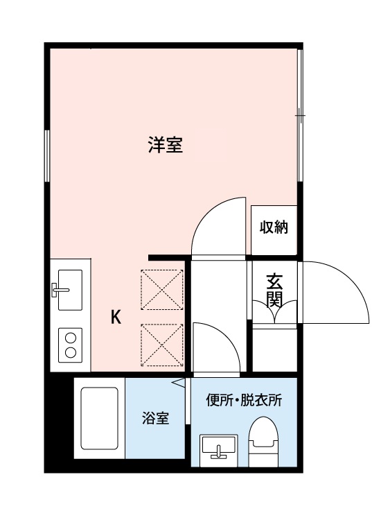 LysBlanc 東日暮里の間取り