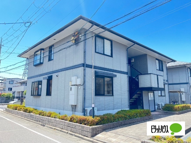 建物外観　全室角部屋設計