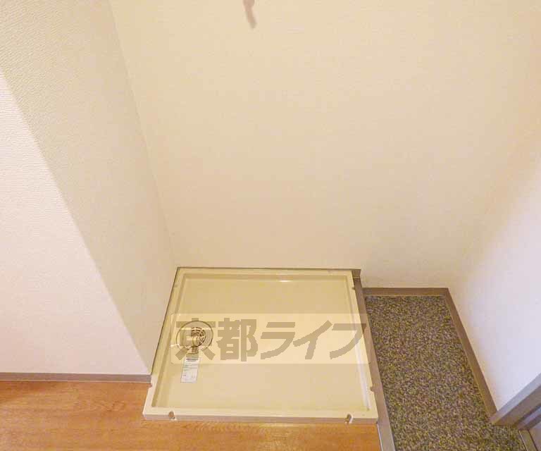 その他設備　洗濯機が置けます。