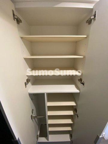 収納　十分な収納スペースがあります