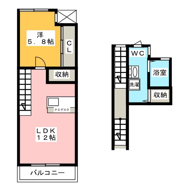 グリンリーフ若葉_間取り_0