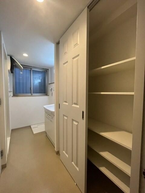 収納　大きなスペースがあり、収納には困りません