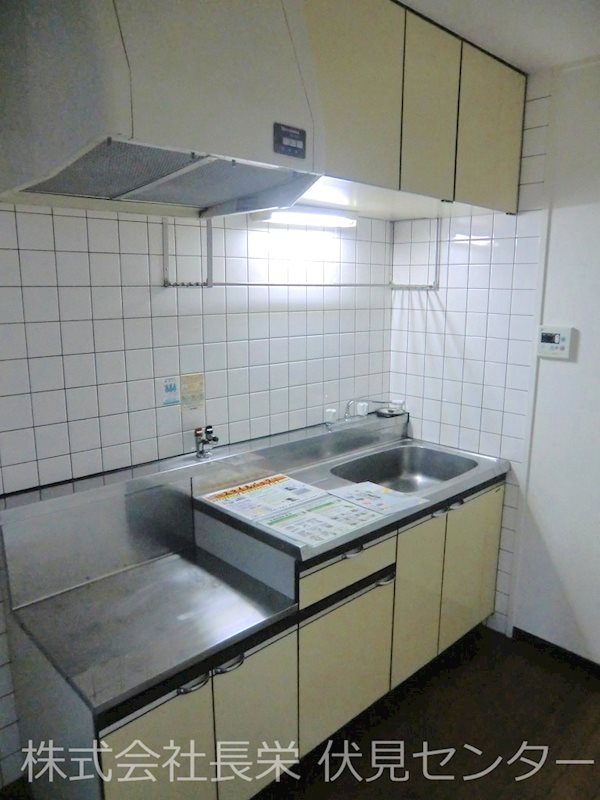 キッチン　２口ガスコンロ設置可能☆