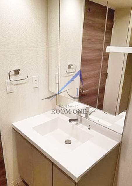 洗面設備　洗面台です。