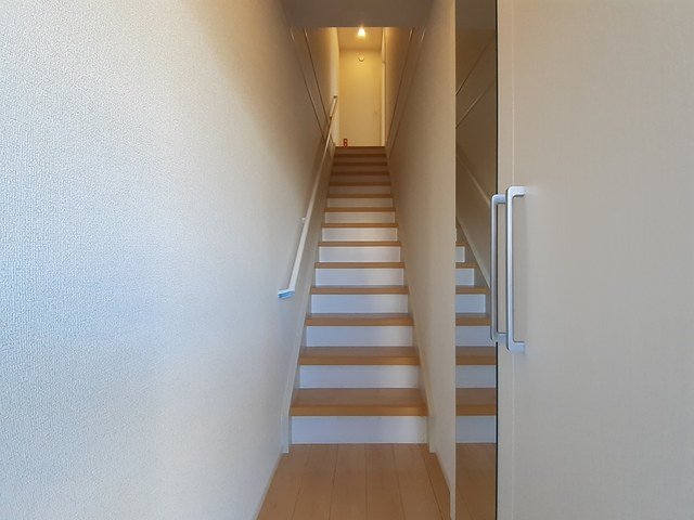 玄関　収納もある玄関です