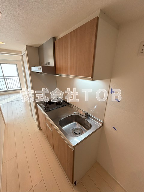 キッチン　2口ガスコンロ