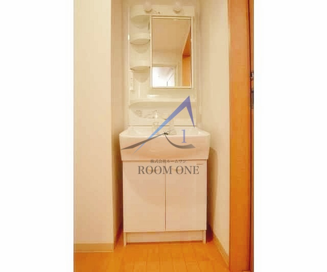 洗面設備　洗面台です。