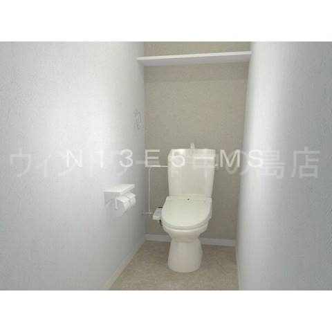 トイレ　完成予想パース