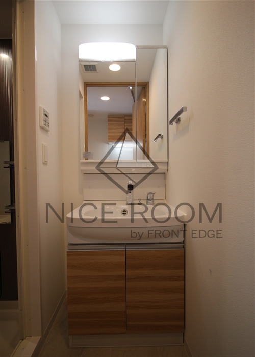 洗面設備　ファーストフィオーレ難波南パークサイド　　独立洗面台