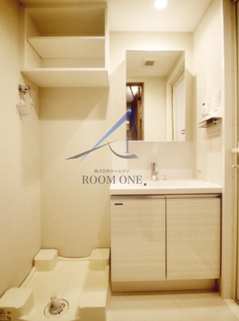 洗面設備　洗面台です。