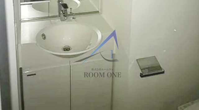 洗面設備　洗面台です。