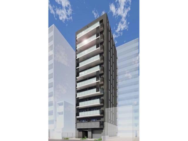 建物外観　完成模型図