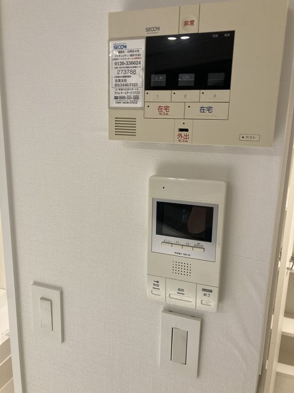 セキュリティ　☆安心のTVモニタ付きインターホン☆