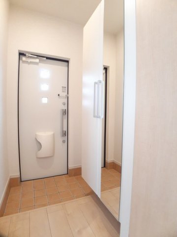 玄関　毎日通る玄関はこちらです