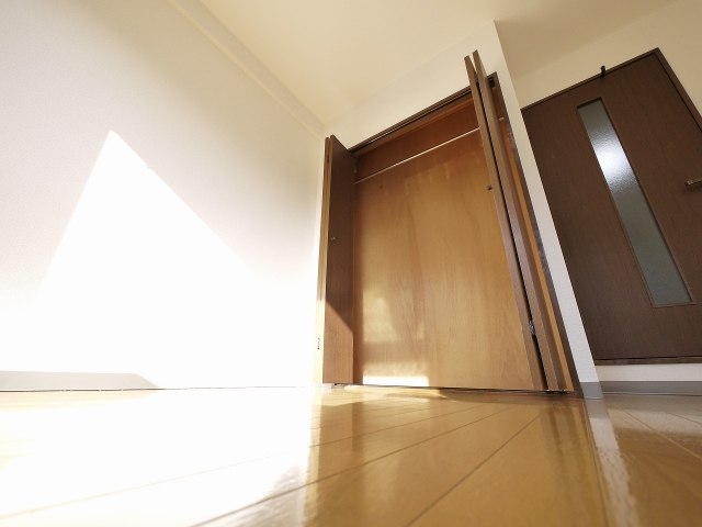 収納　たっぷりとした収納スペースです