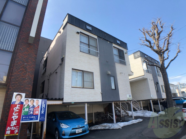 建物外観　札幌市北区北１９条西「コーポラス１９Ｂ棟」