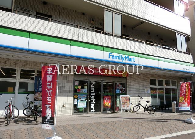 コンビニ　ファミリーマートかわだ多摩川店（コンビニ）まで89m