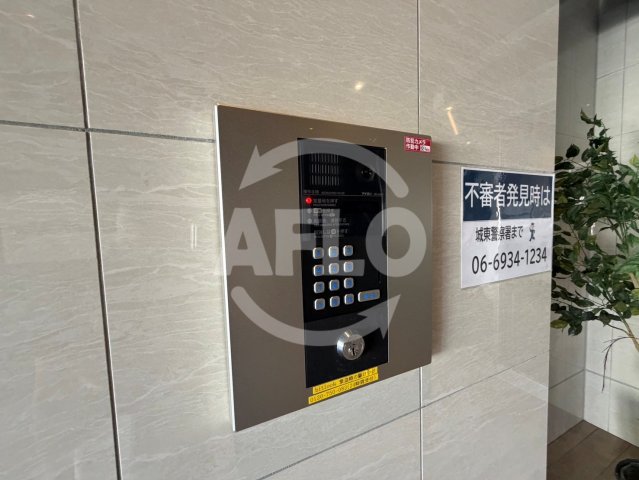 セキュリティ　フェリシダ野江　オートロック