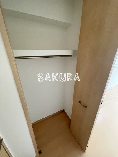収納　お荷物の多い方でも安心のクローゼット付き♪