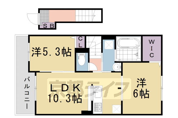 雅　六番館の間取り
