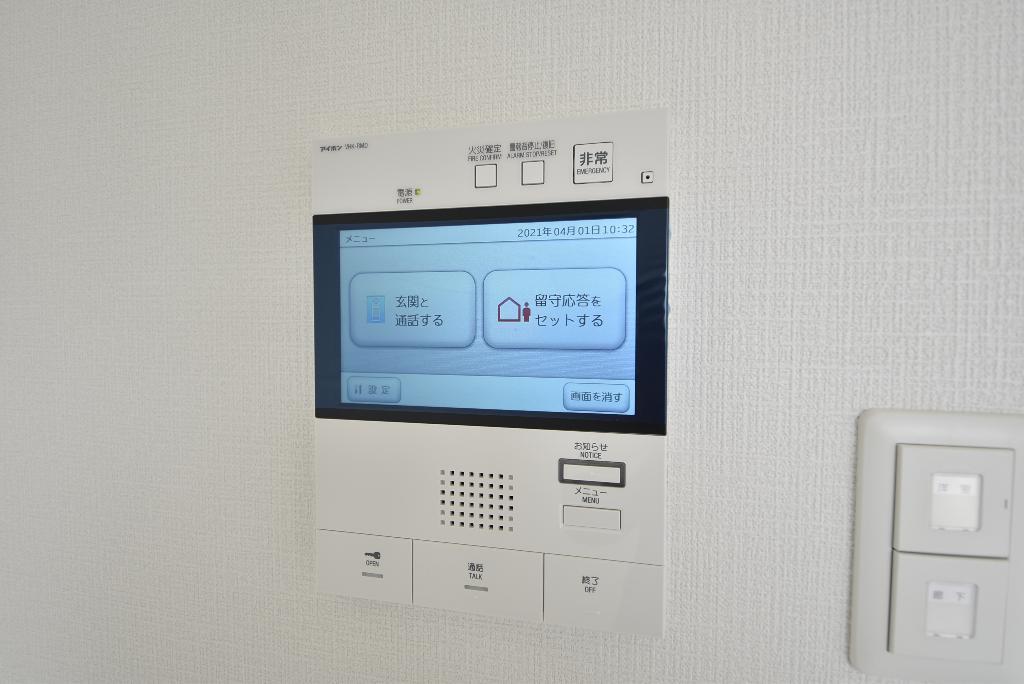 セキュリティ　カメラ付インターホン