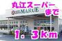 スーパー　丸江スーパー（スーパー）まで1300m