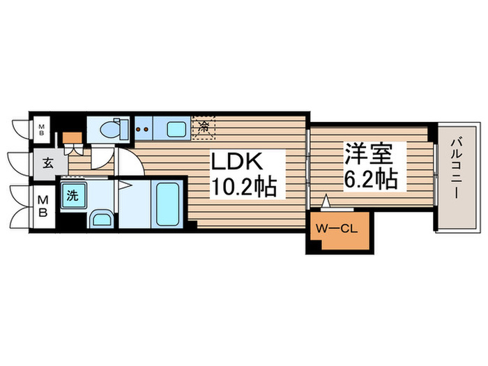 リシェス アンドロワの間取り写真