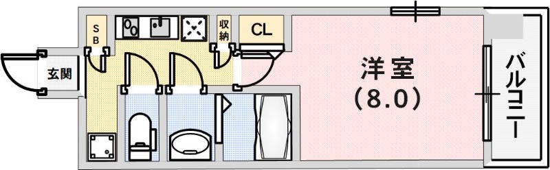 W-STYLE神戸IIの間取り写真