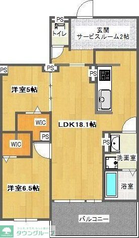 プルミエ室見の間取り写真