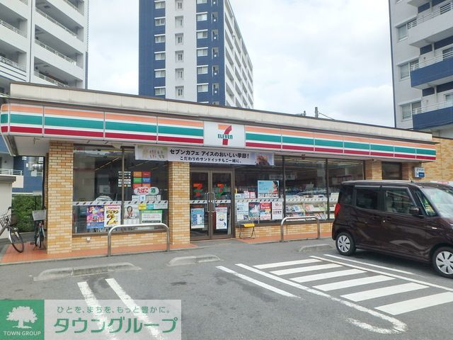 コンビニ　セブンイレブン川崎中原市ノ坪店（コンビニ）まで420m
