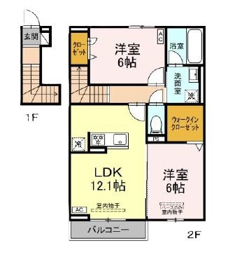 D-ROOM岩倉市大市場町の間取り写真
