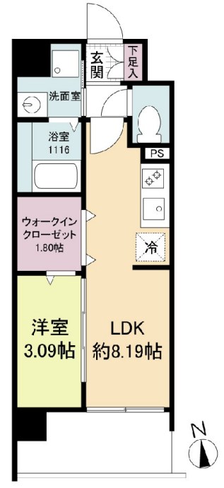WORVE吹田江坂の間取り写真
