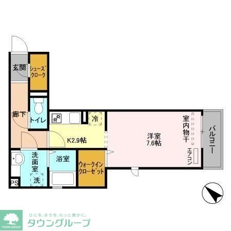 クレール馬橋の間取り写真