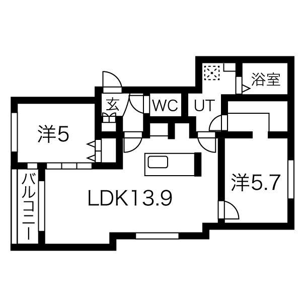 カレラ山の手の間取り写真