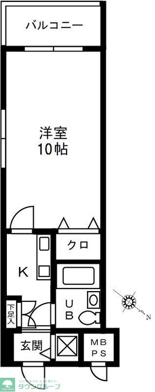 シティフォーラム梶ヶ谷の間取り写真