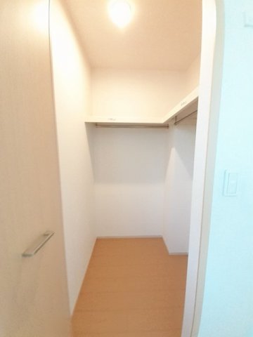 収納　たっぷりとした収納スペースです