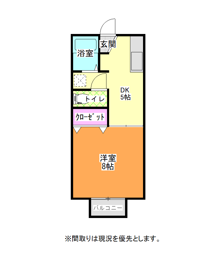 プラティ　ニューセジュールの間取り