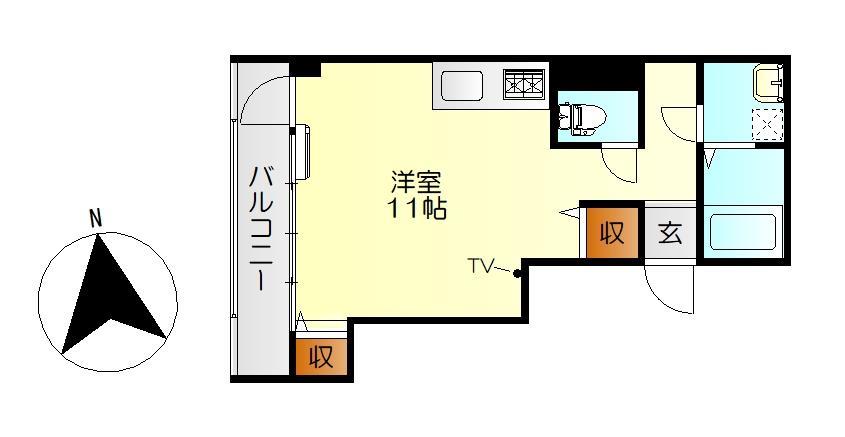 Ｒｏｍｍｅｌ呉東中央の間取り