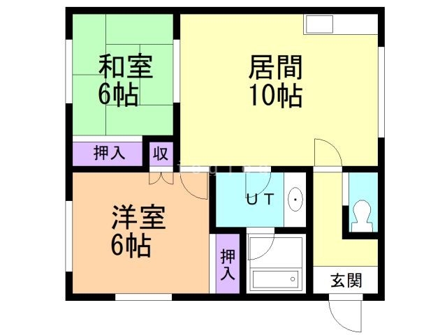 ホワイトコートカヤ７の間取り