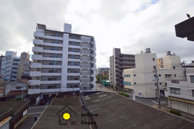 【岡山市北区春日町のマンションの眺望】