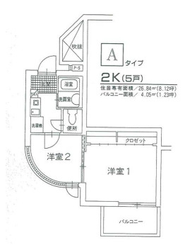 中沢メルド25の間取り